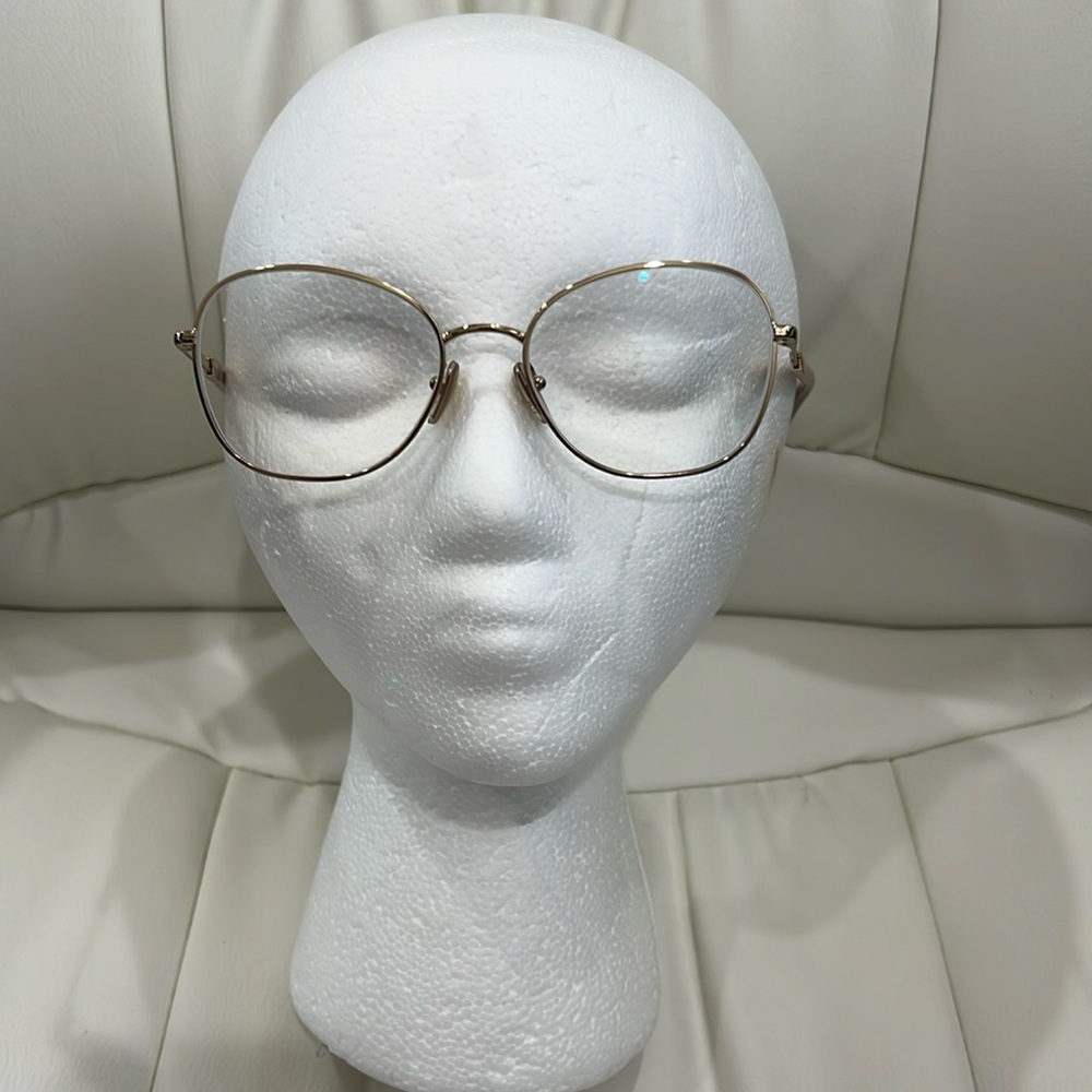 PRADA OVERSIZED GOLD FRAME